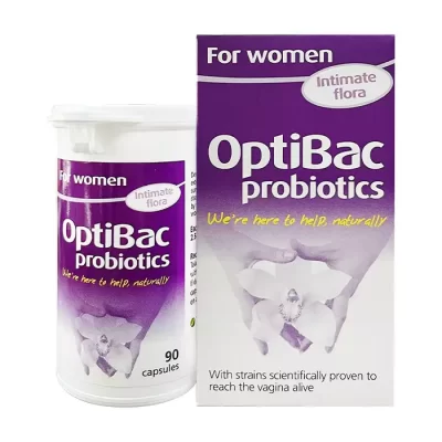 Optibac Probiotics 90 viên - Bảo vệ sức khỏe Âm đạo