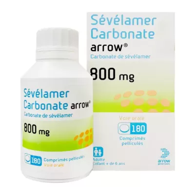Sevelamer Carbonate Arrow 800mg 180 viên