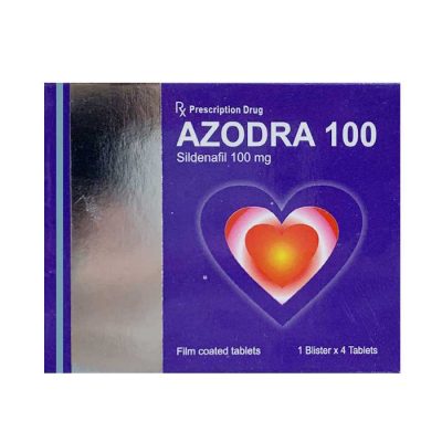 Azodra 100mg U Square Lifescience Pvt 1 vỉ x 4 viên