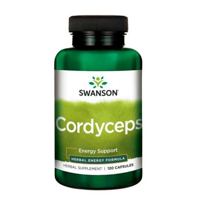 Đông trùng hạ thảo Swanson Cordyceps 600mg 120 viên