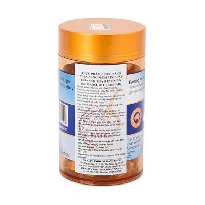 Tinh dầu hoa Anh Thảo Costar Evening Primrose Oil 1000mg 100 viên