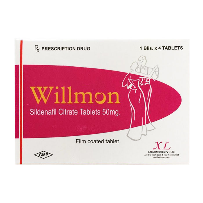 Willmon 50mg XL 4 viên | Thuốc sinh lý nam, nữ - Thuốc bổ thận