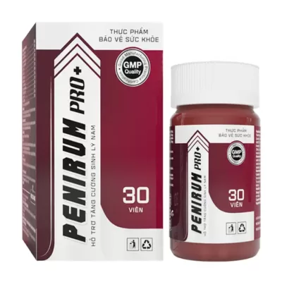 Penirum Pro+ 30 viên - Bổ thận nam
